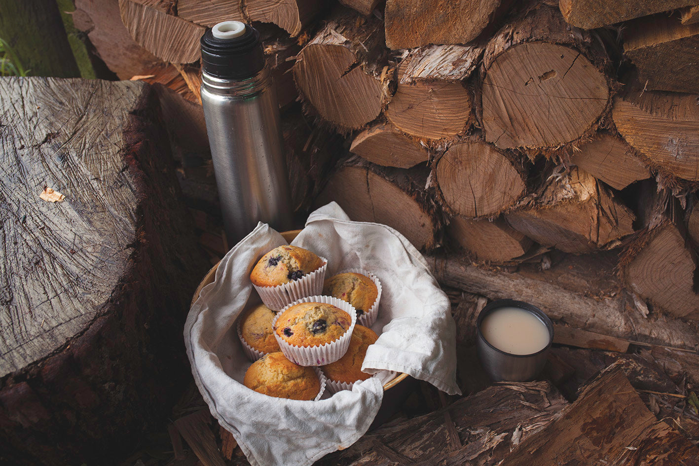 Lemon, Honey &amp; Blueberry Muffins
 &ndash; Hunt and Gather Bee Co.