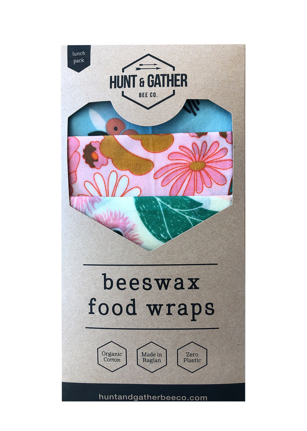 Beeswax Food Wraps - Lunch Packs